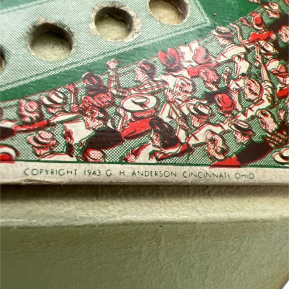 1943 G.H. Anderson The Major League Baseball Game Cincinnati Ohio WWII War Bonds - Picture 4 of 9